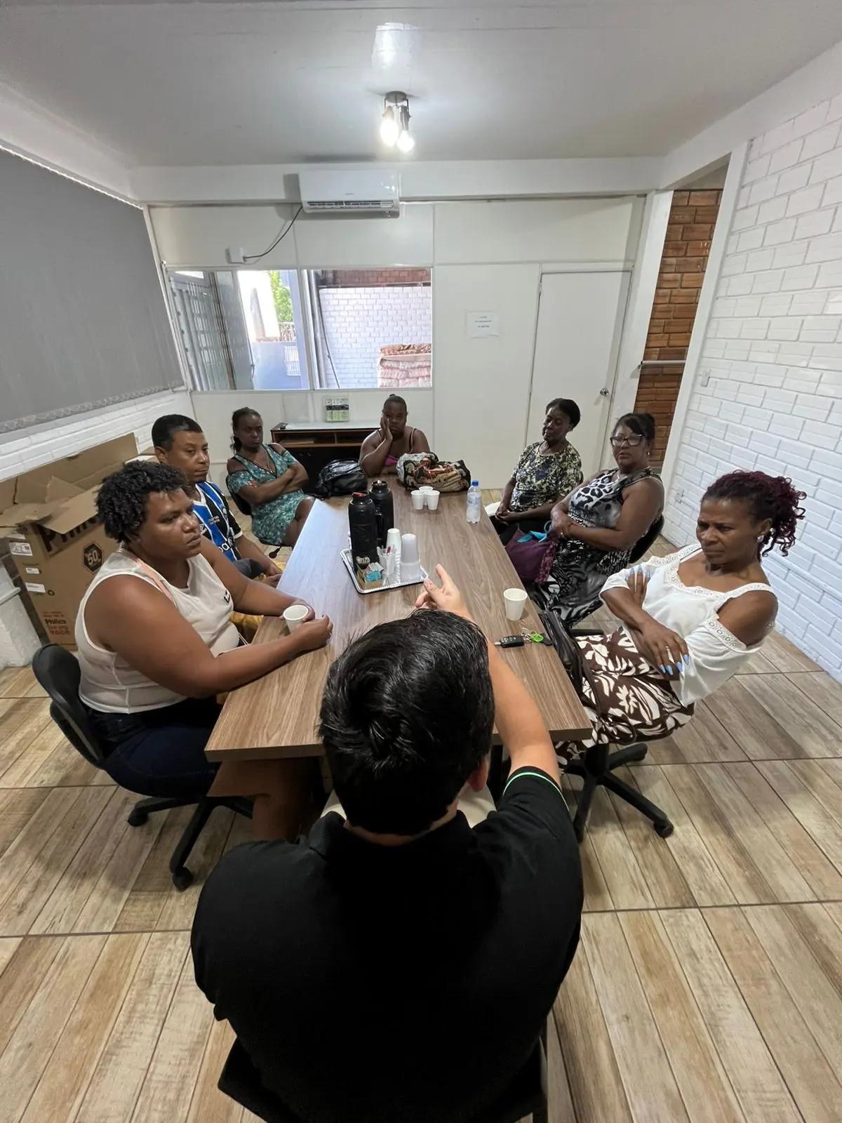 Visita ao CD da REDECOOP