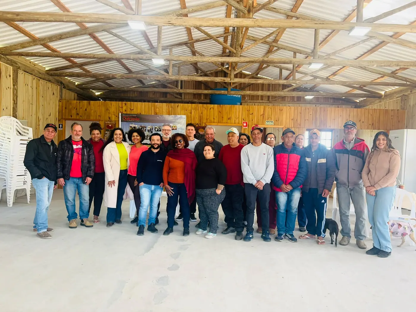 Encontro com as famílias quilombolas em Tavares